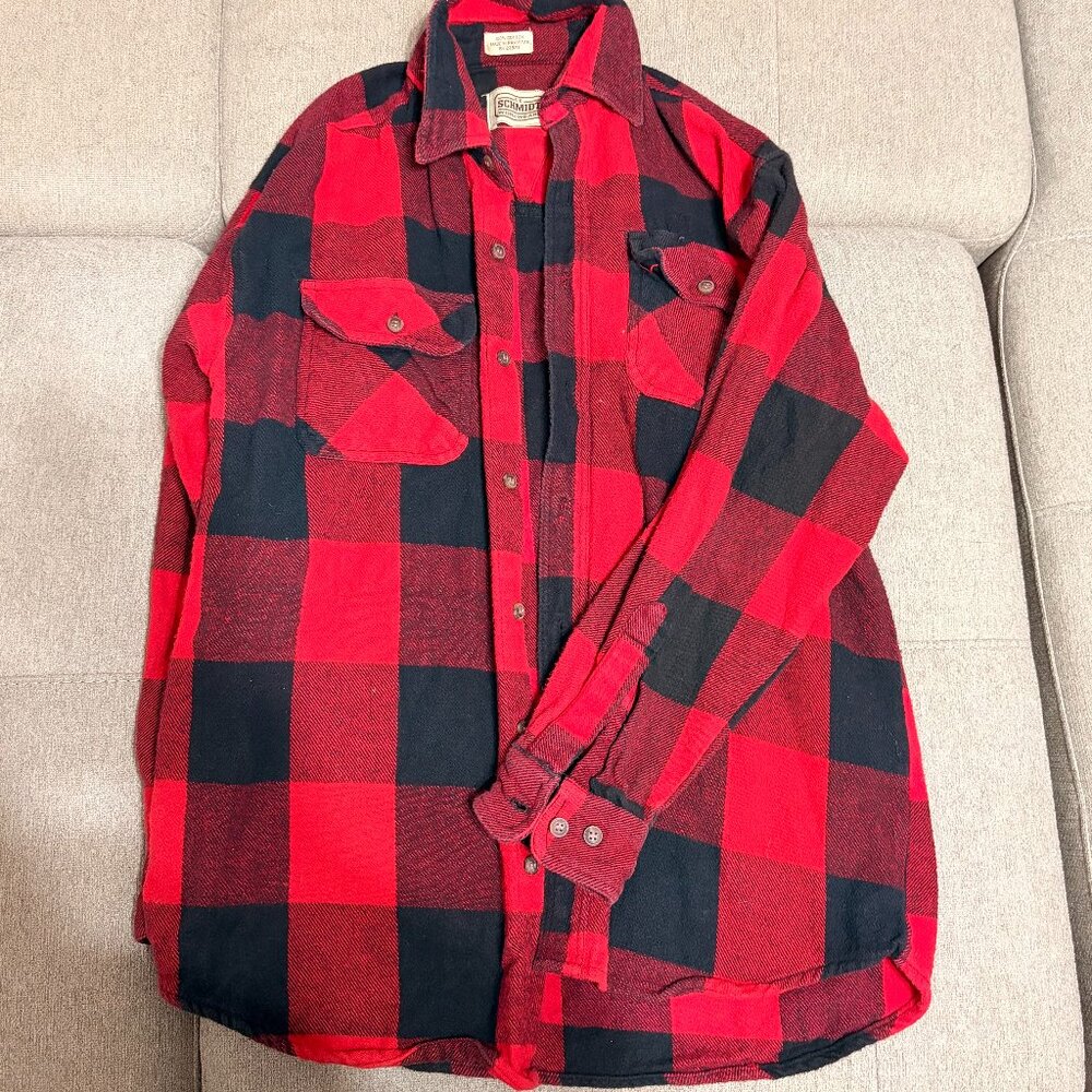 Men's Plaid Button Up